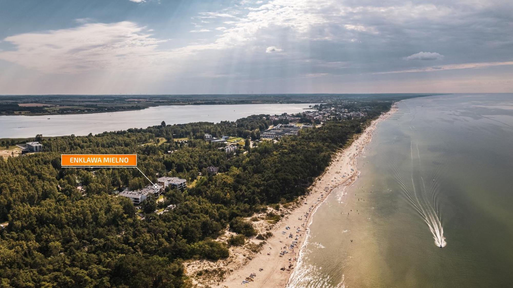 Apartamenty Sun & Snow Enklawa Mielno  Buitenkant foto